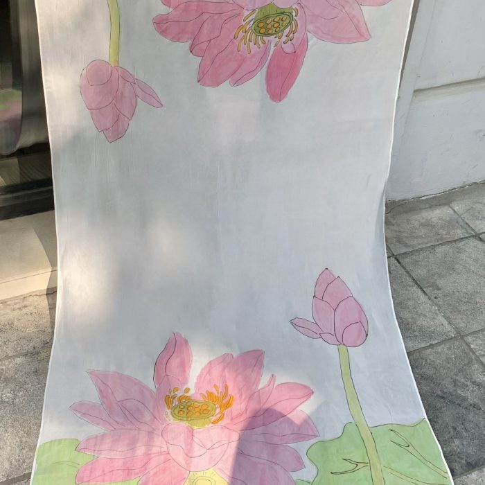 Khăn dài vẽ tay Khăn dài vẽ tay