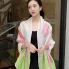 Khăn dài vẽ tay dài