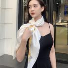 khăn lụa vẽ tay