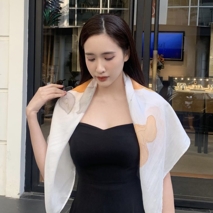 khăn vuông vẽ tay khăn vuông vẽ tay
