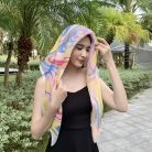 KHĂN LỤA NHUỘM THỦY ẤN