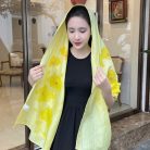 Khăn lụa tơ tằm dài