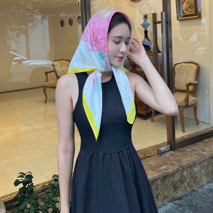 Khăn lụa tơ tằm thủ công