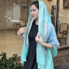 Khăn lụa tơ tằm vẽ tay