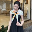 Khăn lụa tơ tằm vuông